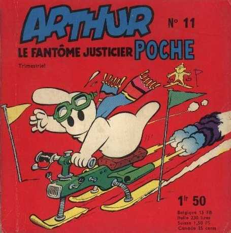 Scan de la Couverture Arthur le Fantme Justicier Poche n 11